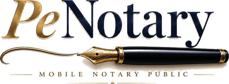 PeNotary — mobile notary public